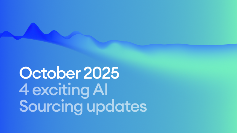 October 2025 update: AI Sourcing with voice search, editable queries & better candidate reviews