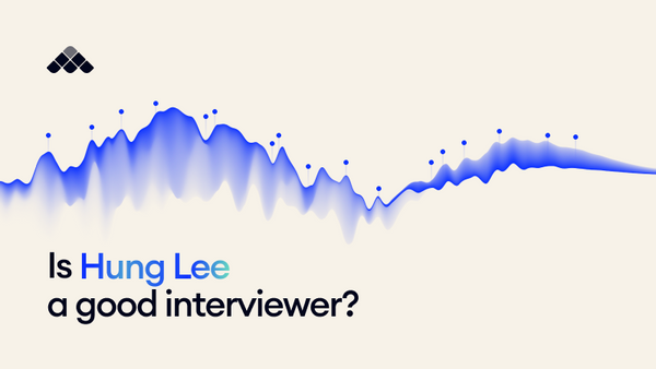 Is Recruiting Brainfood's Hung Lee a good interviewer?